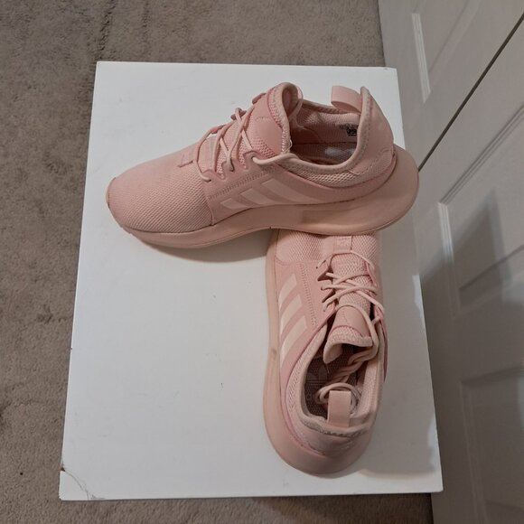 Girl's Pink Adidas Sneakers - Picture 4 of 6